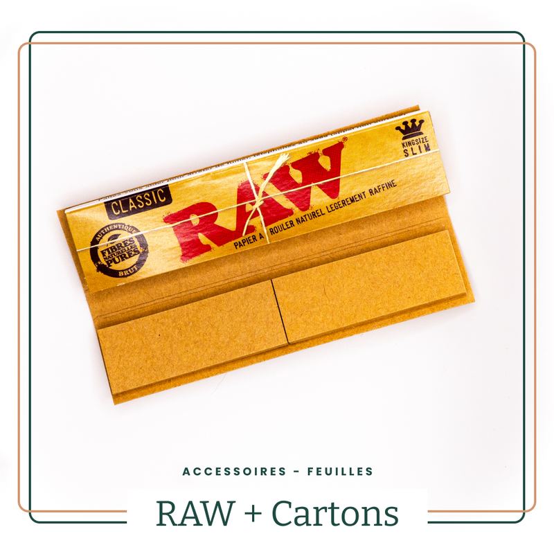 Feuille RAW Brown + Carton