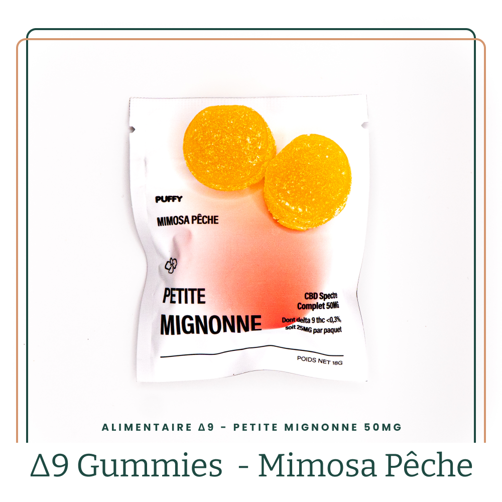 Peach Mimosa | Gummies CBD THC Δ9 🍑