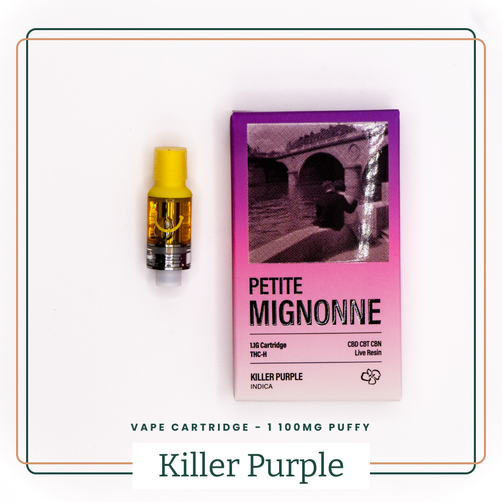 Purple Killer 🍇 - la cartouche de pen de chez Petite Mignonne