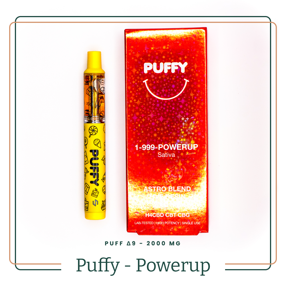 Puff 1-999-Powerup Dérivé de THC